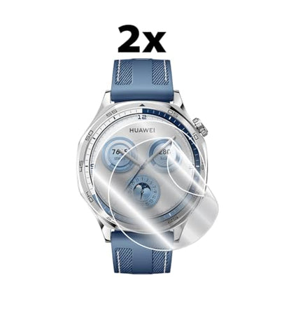 IPG Made for Huawei Watch GT 5 46mm Smartwatch Hydrogel Screen Protector (2 Units) Invisible HD Clear Film Anti Scratch Guard-Smooth/Self-Healing/Bubble Free for GT5-46mm - size: GT 5 46mm
