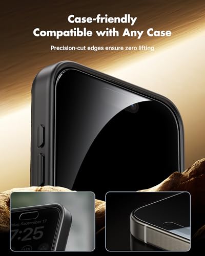 UNBREAKcable Privacy Screen Protector for iPhone 16 Pro Max, 2-Pack - size: iPhone 16 Pro Max