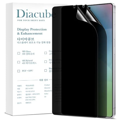 For Samsung Galaxy S26 Ultra [Upgraded 27°] Privacy Screen Protector [2 PACK][Fast Fingerprint ID Unlock][Anti-Spy PET Film][Easy Installation with Alignment Jig] [Scratch Self-Healing] - size: Galaxy S26 Ultra