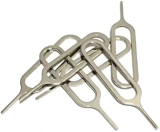 Universal SIM Card Ejector Tool - Tray Opener for All Smartphones | Easily Open/Remove/Eject SIM Card Trays(10 Pack)