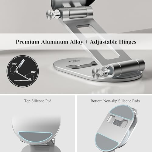 Magnetic Wireless Charger, Minthouz Foldable for Mag Safe Charging Stand, Adjustable Wireless Charging Station with 20W Adapter, for iPhone 16 15 14 13 12 Pro/Max/Plus, AirPods 3/Pro 2/Pro