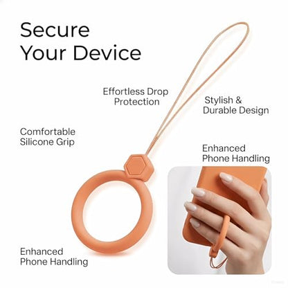 Finger Lanyard Silicone Phone Strap