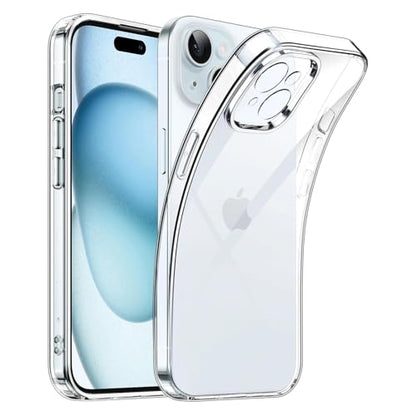 for Apple iPhone 7 8 SE X XR XS 11 12 13 Mini 14 15 Pro Max Plus Clear Gel Case Cover (for Apple iPhone 15)