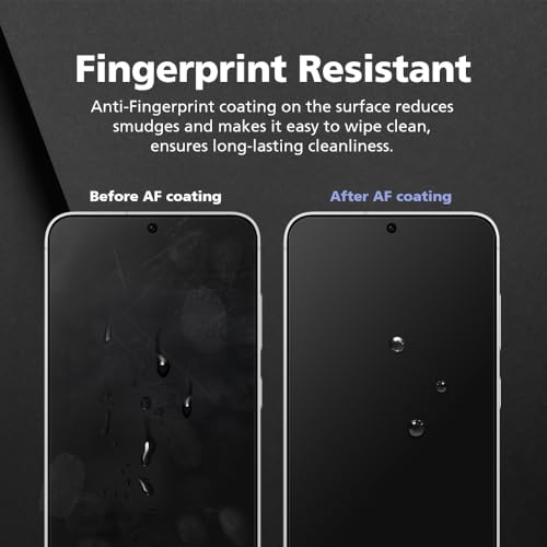 2 Pack Premium AR Screen Protector Compatible with iPhone 17 Anti-Reflection & Ultra HD Clear [PET Hybrid Film] Fingerprint-Resistant, Easy Installation with Alignment Jig - size: iPhone 17