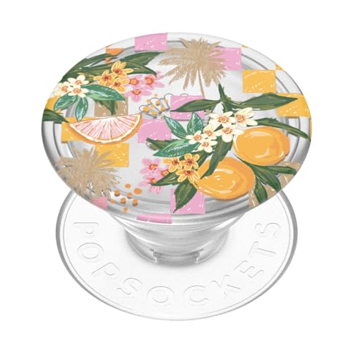 PopSockets Adhesive Phone Grip, Holder- Fruity Oil Cloth - color: Fruity Oil