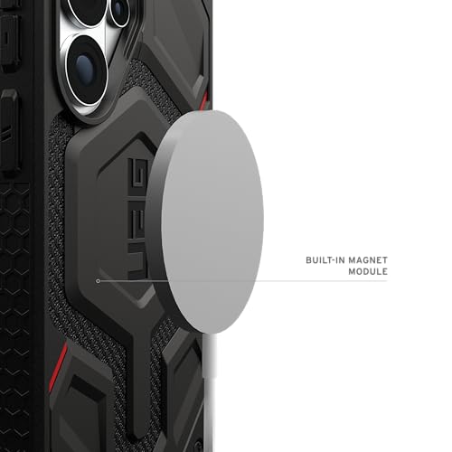URBAN ARMOR GEAR UAG for Samsung Galaxy S26 Ultra Case 6.9" Monarch Pro - Magnetic Charging Compatible Rugged Military Drop Tested Protective Cover, Kevlar Black - color: Monarch Pro - Kevlar Black