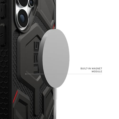 URBAN ARMOR GEAR UAG for Samsung Galaxy S26 Ultra Case 6.9" Monarch Pro - Magnetic Charging Compatible Rugged Military Drop Tested Protective Cover, Kevlar Black - color: Monarch Pro - Kevlar Black