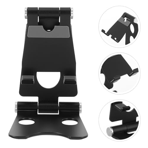 Happyyami Portable Phone Holder Foldable Aluminum Alloy Stand for Tablet