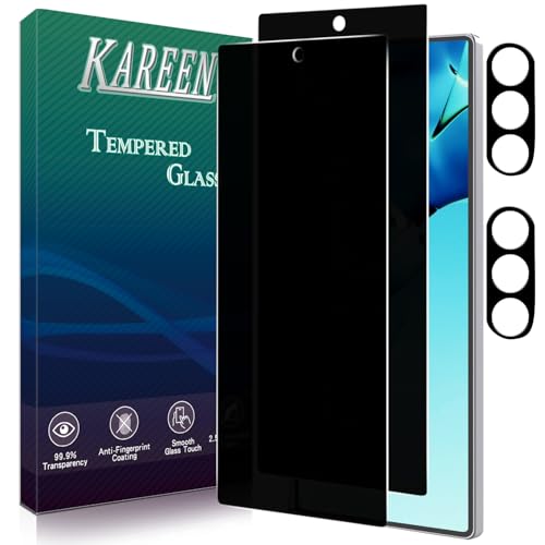 KAREEN 2+2 Pack Privacy Screen Protector for Samsung Galaxy Z Fold 6