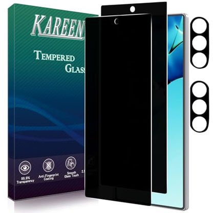 KAREEN 2+2 Pack Privacy Screen Protector for Samsung Galaxy Z Fold 6