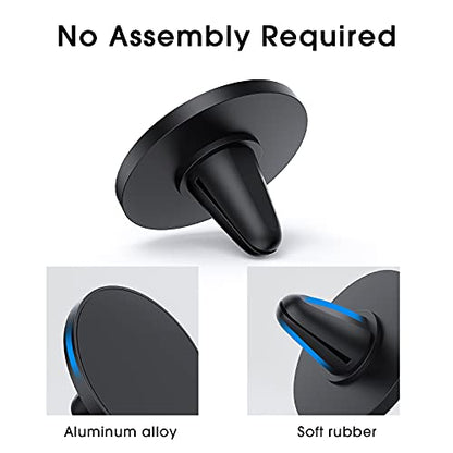 TechMatte MagGrip Car Vent Mount, Magnetic Air Vent Smartphone Holder