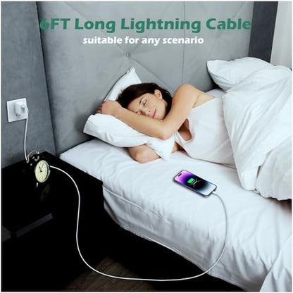 iPad Charger,Foldable Apple Fast Charger Cube 12W USB Wall Charging Block - size: 1PACK 6FT