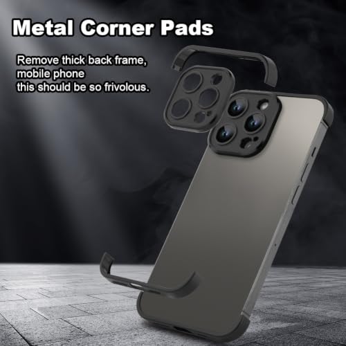 Phone Case Crafted for iPhone 16 Pro Max.Black - color: Black, size: iPhone 16 Pro Max