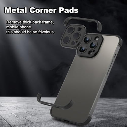 Phone Case Crafted for iPhone 16 Pro Max.Black - color: Black, size: iPhone 16 Pro Max