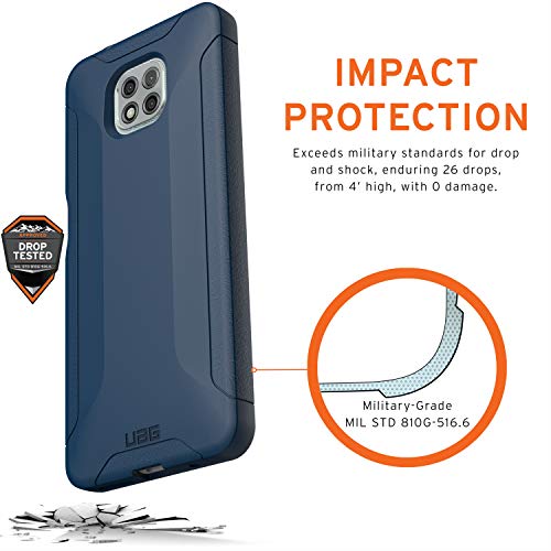 URBAN ARMOR GEAR UAG Designed for Moto G Power (2021) Case (Compatible with North American Model Only) Scout Rugged Sleek Shockproof Lightweight Military Drop Tested Protective Cover, Mallard