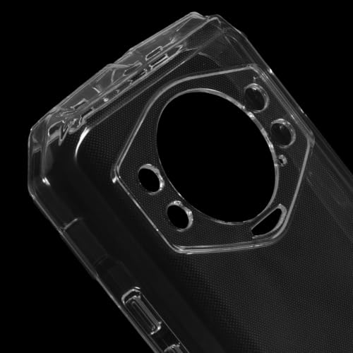 Protective Case for Doogee S Cyber Pro - Clear | 6.58" Slim Shockproof Bumper Back Cover Anti-Scratch Flexible TPU Shell, Grip-Friendly - color: Transparent