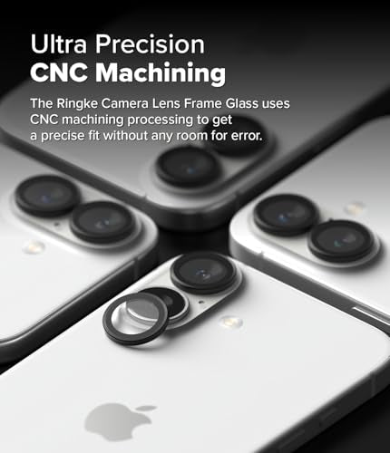 Ringke for iPhone 16/16 Plus Camera Lens Protector [2 Pack] - size: iPhone 16 / iPhone 16 Plus