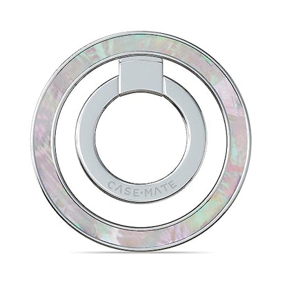 Case-Mate Magnetic Phone Grip & Ring Stand -MagSafe Holder -Mother of Pearl - color: Mother of Pearl