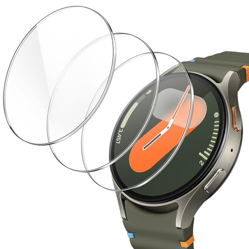 JETech Screen Protector for Samsung Galaxy Watch 7/6 40mm, 3-Pack | Tempered Glass Protection, HD Clear, Anti-Scratch Design - size: Galaxy Watch 7/6 40mm