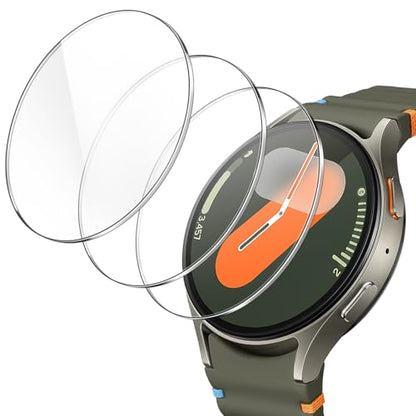 JETech Screen Protector for Samsung Galaxy Watch 7/6 40mm, 3-Pack | Tempered Glass Protection, HD Clear, Anti-Scratch Design - size: Galaxy Watch 7/6 40mm