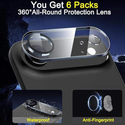 Ferilinso 6Pack Camera Lens Protector for iPhone Air, Tempered Glass - size: 6.5 inches