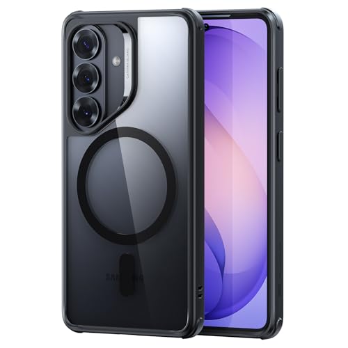 ESR for Samsung Galaxy S26 Plus Phone Case, Compatible with MagSafe, Military-Grade Protection, Shockproof Magnetic Case for Samsung Galaxy S26 Plus, Classic Hybrid Series, Clear Black - color: Clear Black, size: S26 Plus(6.7 inch)