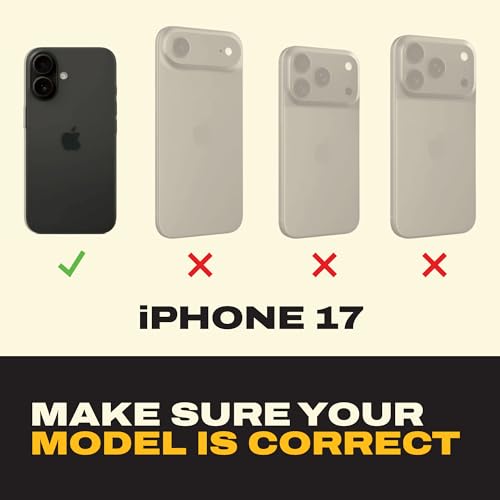 DEWALT Heavy Duty 2Pack Privacy Screen Protector Compatible with iPhone 17 Dynamic Island, Sensor Protection, AntiSpy Tempered Glass [9H Hardness] Case Friendly High Response, HD Quality - size: iPhone 17