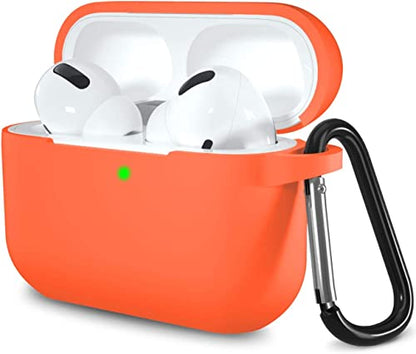 Lerobo for AirPods Pro 2nd/1st Case with Keychain, - color: Orange