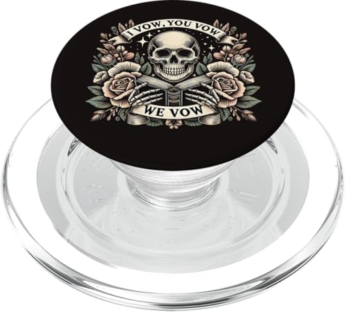 I Vow You Vow We Vow Smutty Spicy Book Dark Romance Reader PopSockets PopGrip for MagSafe - style: Magnetic PopGrip