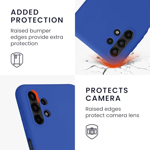kwmobile Case Compatible with Samsung Galaxy A13 4G Case - Soft Slim Protective TPU Silicone Cover - Baltic Blue - color: Baltic Blue, size: Galaxy A13 4G