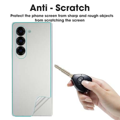 Full Protection Back Screen Protector For Samsung Galaxy Z Fold 6 5G Anti-scratch Hydrogel Films Soft TPU Transparent Film