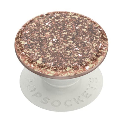 PopSockets Adhesive Phone Grip, Holder- Foil Rose Gold - color: Foil Rose Gold, style: Adhesive
