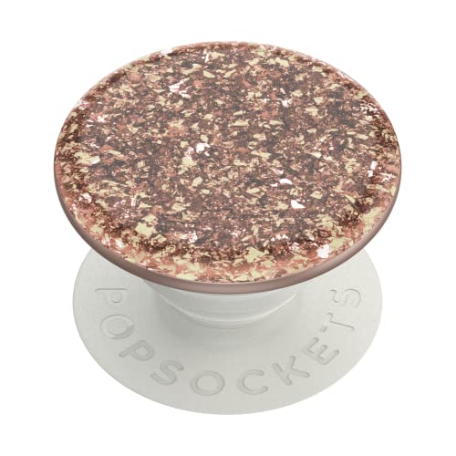PopSockets Adhesive Phone Grip, Holder- Foil Rose Gold - color: Foil Rose Gold, style: Adhesive