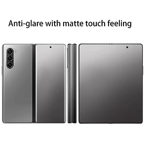 [2 Sets 8Pack] Matte Screen Protector for Z Fold 5,Soft TPU Film Ultra-Thin Anti-Glare Screen Protectors for Samsung Galaxy Z Fold 5 2023,Outside+Inside Screen+Back Cover+Side film - size: for Z Fold 5