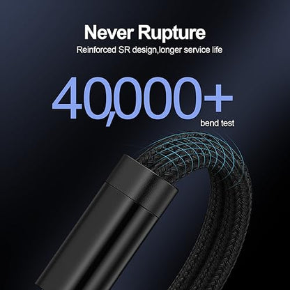 USB C to 3.5mm Headphone and Charger Adapter for Samsung Galaxy A17 A16 S26 - color: black