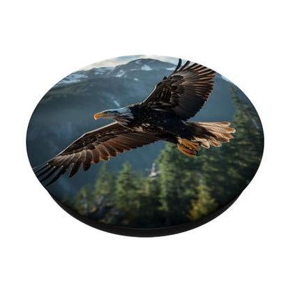 Bald Eagle Lover PopSockets Adhesive PopGrip - style: Adhesive PopGrip