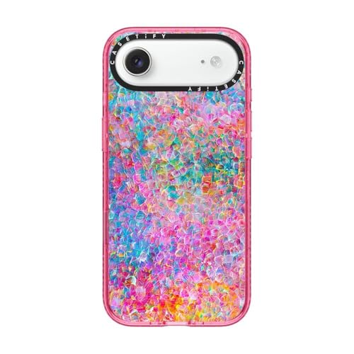 CASETiFY for iPhone Air Case - Impact Compatible with MagSafe | 8.2 ft. 4x Military Grade Drop Protection | My Neon Summer by Ingrid Ching | Pink - color: My Neon Summer by Ingrid Ching, size: Iphone Air (6.5")