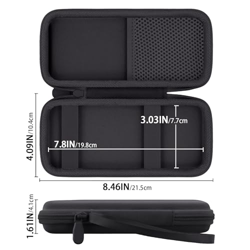 Hard Travel Case for UEQ/VBA/KEEPRO 3 in 1 Wireless Charging Station - color: Black Case