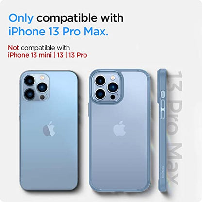 Spigen for iPhone 13 Pro Max Case, Ultra Hybrid [No Magnet Ring][Anti-Yellowing] - Sierra Blue - color: Sierra Blue, size: iPhone 13 Pro Max