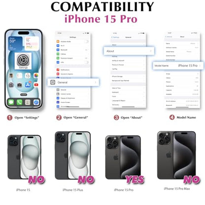 Compatible with iPhone 15 Pro Wallet Case with Magsafe,Blue | Magnetic Detachable Case,Card Holder,Zipper Pocket,Strap Wristlet, Soft Leather Drop-Proof Phone Case for iPhone 15 Pro - color: Blue, size: iPhone 15 Pro 6.1"