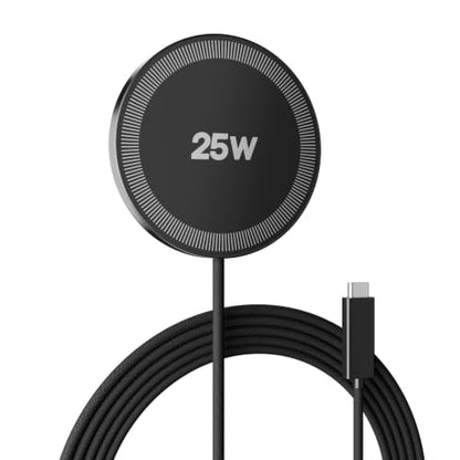 MagSafe 25W Wireless Charger for Apple Magnetic Fast Charging Pad - color: 1Black