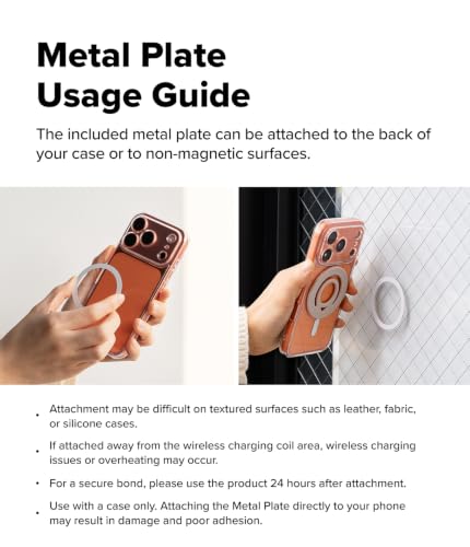 Ringke for MagSafe Phone Grip [Double Sided Magnetic Holder] Lavender - color: Lavender