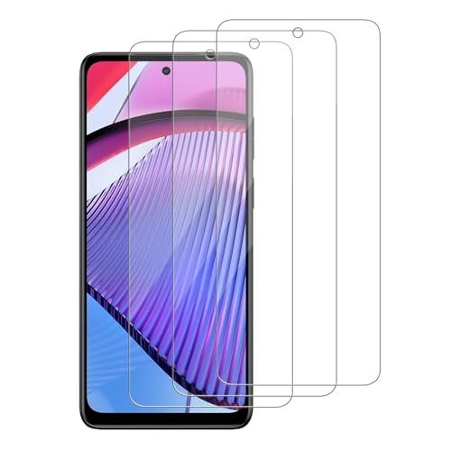 3 Pack for Motorola Moto G Power 5G 2023 XT2311 Tempered Glass Screen Protector [9H Hardness] with Installation Frame, Bubble-Free, Case Friendly, HD Clear, Anti-Scratch - size: Moto G Power 5G 2023 (3 Pack)