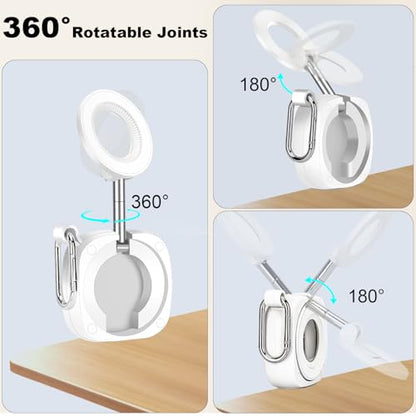 koolehaoda Magnetic Airplane Phone Holder for MagSafe Travel Essentials - color: White
