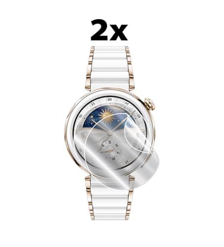 IPG Made for Huawei Watch GT 5 Pro 42mm Smartwatch Hydrogel Screen Protector (2 Units) Invisible HD Clear Film Anti Scratch Guard-Smooth/Self-Healing/Bubble Free for GT5Pro-42mm - size: GT 5 Pro 42mm