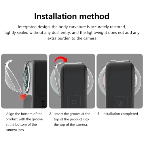 Tempered Glass Lens Guard Protector for DJI OSMO 360 2,OSMO360 2 Pack