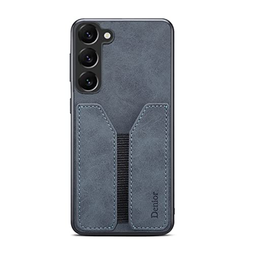 Kowauri for Samsung Galaxy S23 Case,PU Leather Wallet Case with Credit Card Slot Holder Ultra Slim Protector Case for Samsung Galaxy S23 5G (Gray) - color: Gray
