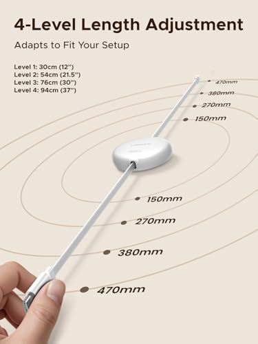 UGREEN 100W Retractable USB C Cable, Fast Charging, White, 3.3FT - color: White