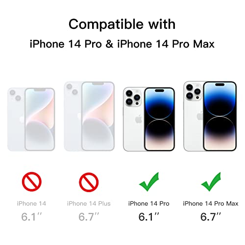 JETech Camera Lens Protector for iPhone 14 Pro/14 Pro Max, 3-Pack - size: iPhone 14 Pro/14 Pro Max