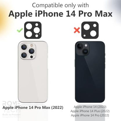 Rome Tech Clear Case Compatible with MagSafe for iPhone 14 Pro Max (2022) - Slim and Rugged Fit Thin Shockproof Case Compatible with Magsafe Devices - Clarity - style: iPhone 14 Pro Max